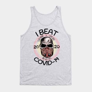 I Beat Covid Tank Top